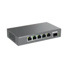 Switches de red Multi-Gigabit de 2.5G No Administrable   5 Puertos RJ45 de 100 1000 2500Mbps   1 puerto de fibra SFP
