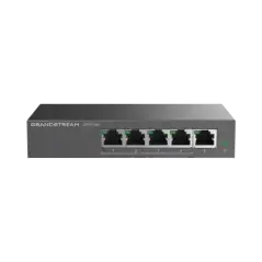 Switch PoE+ Gigabit No Administrable   5 puertos 10 100 1000 Mbps   4 puertos PoE+   hasta 60W