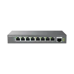 Switches de red Multi-Gigabit de 2.5G No Administrable   8 Puertos RJ45 de 100 1000 2500Mbps   1 puerto de fibra SFP