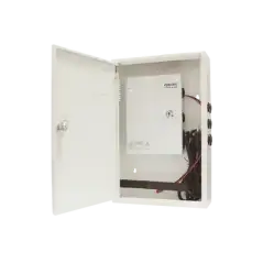 Fuente de Poder Profesional    4 Salidas   11 15 Vcc   6 Amper    Soporta Batería de Respaldo (No Incluida)   Voltaj