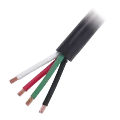 Cable Eléctrico de Uso Rudo 4 Hilos Calibre 10 AWG Hasta 600 V. Rollo de 100 m.