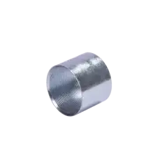 Cople 2 1 2 (63mm) pared gruesa con rosca galvanizado etiqueta amarilla