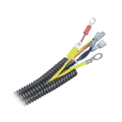 Tubo Corrugado Abierto para Protección de Cables .38in (9.7 mm) de Diámetro 30.5 m de Largo Color Negro