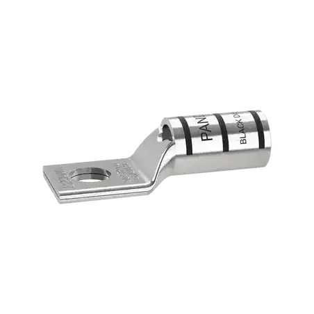 Terminal de Compresión de Cobre con Orificio 3 8 in para Cable 2 0 AWG. 10 Piezas