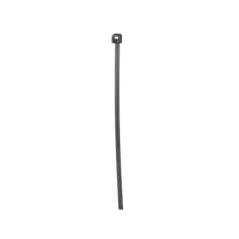 Cincho de Nylon 6.6 de Bloqueo 203 mm largo x 2.5mm ancho Color Negro Exterior Resistente a Rayos UV Paquete de 100p