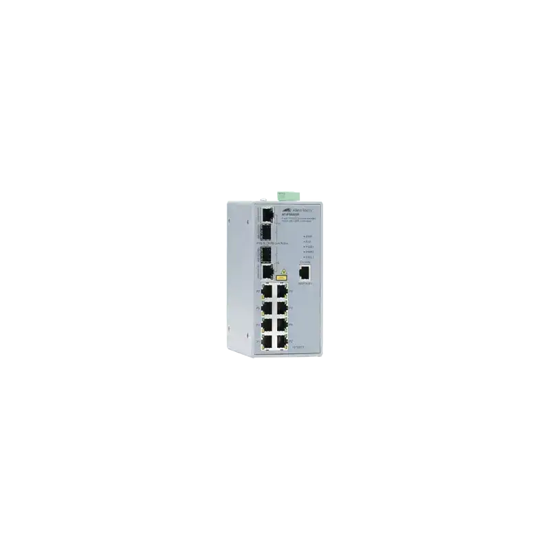 Switch Industrial Administrable de 8 Puertos 10 100 Mbps + 2 Puertos SFP Combo Switch Industrial Administrable de 8 Puertos 10 100 Mbps + 2 Puertos SFP Combo