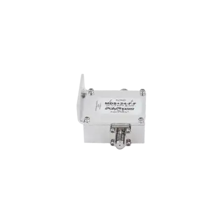 Protector RF Coaxial A 75 Ohms +24VDC Con Conector F Hembra De 300 MHz   2.5 GHz