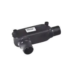 Caja Oval tipo T con Recubrimiento Exterior de PVC de 1 (25.4 mm).