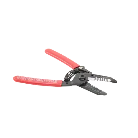Pinzas Pela cable y Corte para cables calibres del 10 al 22 viene en 6 pulgadas (15.3 cm) de Largo.