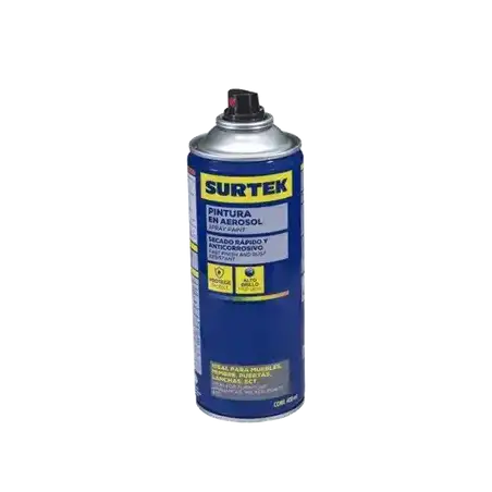 Pintura en Aerosol 400 ml   Color Rojo Oscuro.