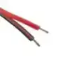 Cable con conector hembra alimentación para Vcc con puntas libres. Cable con conector hembra alimentación para Vcc con puntas libres.