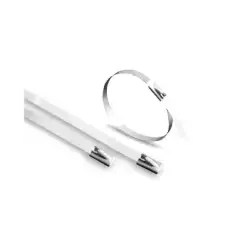 Cincho de Acero Inoxidable 4.6 x 200 mm  (100pzs) (4100 01000)