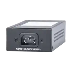 Inyector Super Hi PoE   56 Vcc   60 Watts   Para Domos HIKVISION PTZ   IP ( AE   DE)   Soporta 802.3 af   at   Para