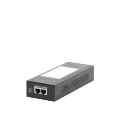 Inyector Super Hi PoE   56 Vcc   60 Watts   Para Domos HIKVISION PTZ   IP ( AE   DE)   Soporta 802.3 af   at   Para