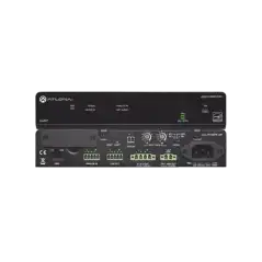Amplificador de potencia estéreo   mono   120 Watts   Eficiente clase D   Opcional AES67 (Interfaz de audio en red D