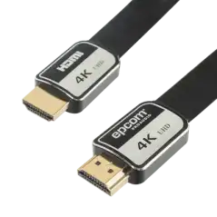 Cable HDMI de 1m   Alta Definición   Version 2.0   Alta velocidad 18Gbps   4K 60Hz   Conectores Chapados en Oro   Ti