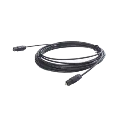 Cable Toslink de Fibra Óptica de 4.6m Ideal para Mandar Audio Digital para Sistemas de Alta Calida Compatible co