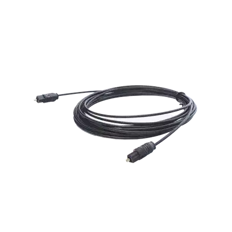 Cable Toslink de Fibra Óptica de 4.6m Ideal para Mandar Audio Digital para Sistemas de Alta Calida Compatible co