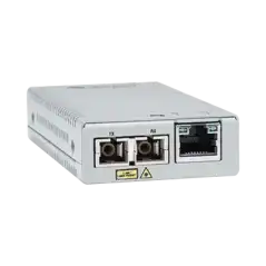 Convertidor de medios Gigabit Ethernet a fibra óptica conector SC multimodo (MMF) distancia de 220 hasta 500 m c