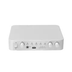 Amplificador una Zona 2 Canales 30 W por Canal Conexión Bluetooth Salida 4 8 Ω x 2 100V COM x 2 Uso Inte|HIKVISION|Amplificadores 70 y 100V
