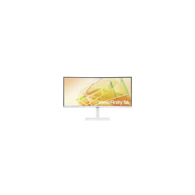 Monitor Curvo 34 Color Blanco   Aspecto 21:9   Resolucion 3440 x 1440   Frecuencia 100Hz   Entradas de Video HDMI