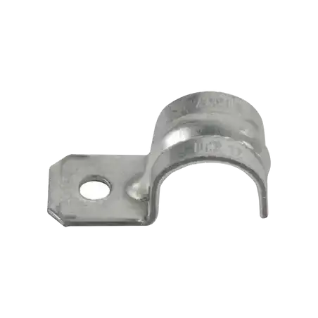 Abrazadera tipo Uña para Tubo Conduit Pared Gruesa y Conduit PVC de 1 2 (13 mm).
