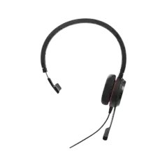 Jabra Evolve 30 Mono con conexión USB   3.5mm micrófono con cancelación de ruido y controlador en el cable con boto