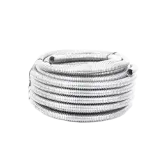 Tubo Flexible galvanizado de 1  (25 mm) Rollo con 30 mts