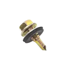 Tornillo Punta Broca Sello Montado 6.5 X 19 mm (1 4 X 3 4) Caj.  C 100pz