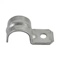 Abrazadera tipo Uña para Tubo Conduit Pared Gruesa y Conduit PVC de 1 2 (13 mm).