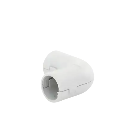 Unión en L (Codo) para tubería rígida recomendado para cable eléctrico PVC Auto extinguible de 16 mm