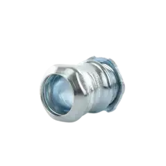 Conector Recto Compresión de Acero Galvanizado para Pared Delgada de 3 4 .
