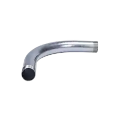 Codo de 90 grados de 2 1 2 (63mm) pared gruesa con rosca galvanizado etiqueta amarilla