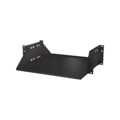 Charola para Soportar Equipos en Rack de 19 in Doble Fijación Color Negro 3U