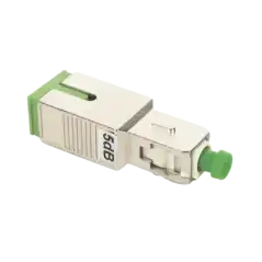 Atenuador Optico Macho Hembra con Conector SC APC de 5 dB para Fibra Monomodo