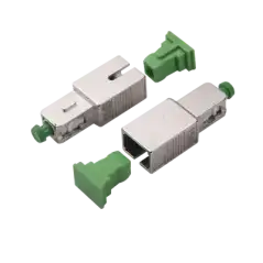 Atenuador óptico macho hembra con conector SC APC de 15dB para fibra Monomodo|LINKEDPRO BY EPCOM|Fibra Óptica