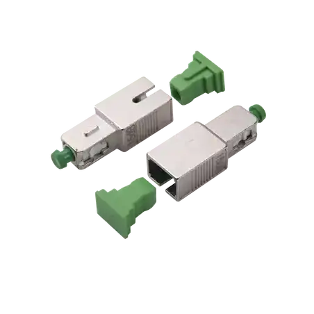 Atenuador óptico macho hembra con conector SC APC de 15dB para fibra Monomodo