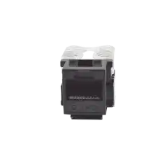 Módulo Jack Keystone Cat6 con terminación 110 (Punchdown) para faceplate Color Negro
