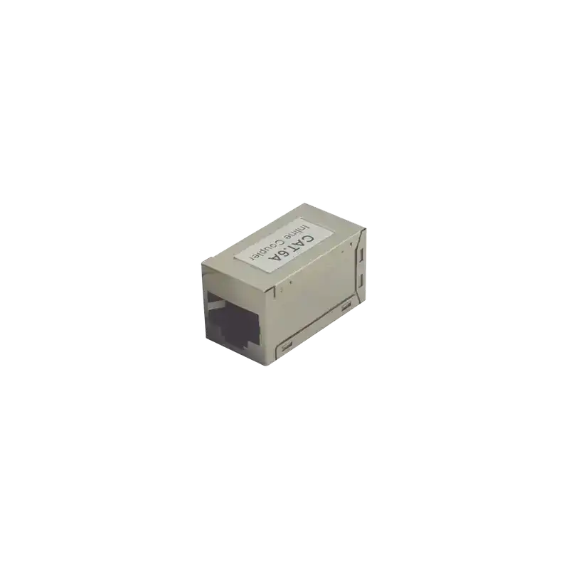 Acoplador STP Cat6A hembra RJ45 a RJ45 hembra