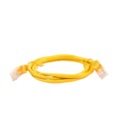 Cable de parcheo UTP Cat5e   1 m   amarillo