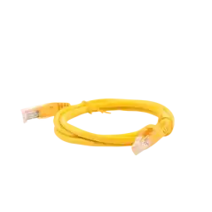 Cable de parcheo UTP Cat5e   1 m   amarillo