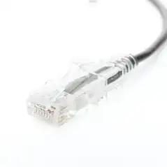 Cable de Parcheo Slim UTP Cat6 30 cm Negro Diámetro Reducido (28 AWG)|LINKEDPRO BY EPCOM|Patch Cords|Tecnolobit Shop