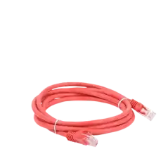 Cable de parcheo UTP Cat6   2 m   rojo