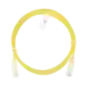 Cable de Parcheo Slim UTP Cat6 2 m Amarillo Diámetro Reducido (28 AWG) Cable de Parcheo Slim UTP Cat6 2 m Amarillo Diámetro Reducido (28 AWG)