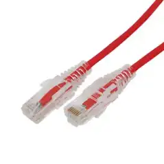 Patch Cord Cat6A de Grado Industrial 600V Blindado SF UTP Calibre 26 AWG Color Aqua 1.5m|PANDUIT|Patch Cords