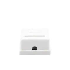 Caja de pared con 1 puerto Keystone incluye jack STP Cat5e