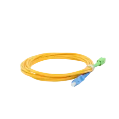 Jumper de Fibra Óptica Monomodo SC UPC SC APC Simplex color amarillo 3 metros 3 mm|LINKEDPRO BY EPCOM|Fibra Óptica