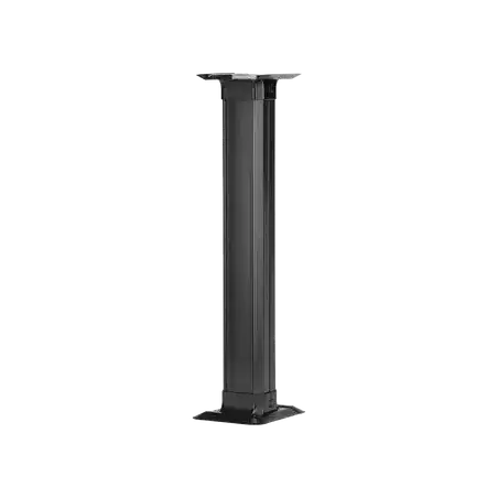 Accesorio de Conexión a Mesa Para Uso con Canaleta de Piso AFR4BCBL6 Material PVC Rígido Color Negro