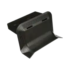 Accesorio de Conexión a Pared Para Uso con Canaleta de Piso AFR4BCBL6 Material PVC Rígido Color Negro