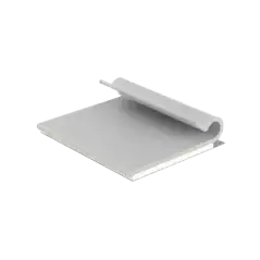 Clip Adhesivo Tipo J Para Cables de Hasta 4.8 mm de Diámetro Uso Interior Color Gris Paquete de 100pz